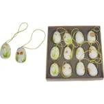 Velikonoční vajíčka, 12 ks D6147 - dia 1,6 x 3 cm