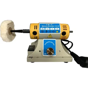 elektrický šroubovák Stolní mini leštička dvoukotoučová 200W TM