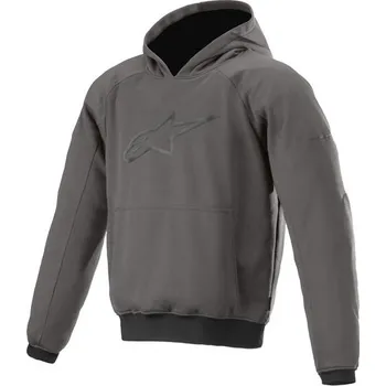 Moto bunda Bunda ageless hoodie, alpinestars (žíhaná šedá, vel. l)