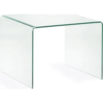Konferenční stolek Kave Home Burano 506209TRA 60 x 60 cm skleněný