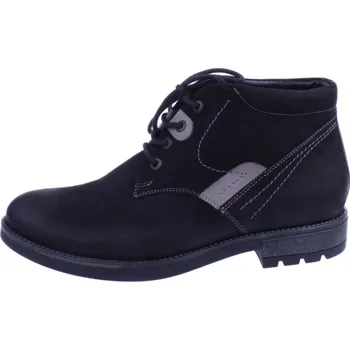 Pánské polobotky OBUV JANA ČR Boty 1028 černé pánské kožené zimní Velikost: 43