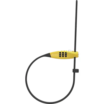 Zámek na kolo Zámek Abus Combiflex TravelGuard yellow