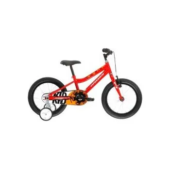 Jízdní kolo Dětské kolo Kross Racer 3.0 16" Gen 005 - červená/oranžová/bílá, rámu 10"(110-130 cm)