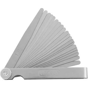 4Czech měrka ventilová 0.05-1mm 100mm ČSN 25 1670, 4CZ-1131