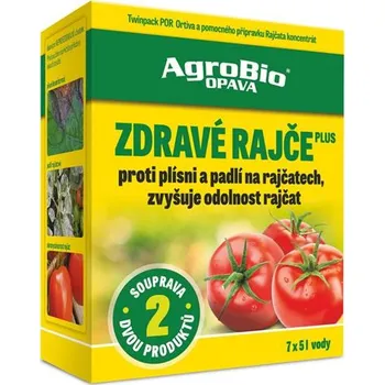 Fungicid Přípravek proti plísni rajčat AGROBIO Zdravé rajče Plus sada - expirace 11. 3. 2026