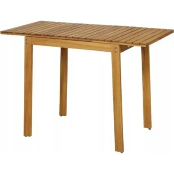 Zahradní stůl Dřevěný rozkládací zahradní stolek 110x55x75 cm