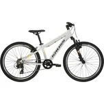 Kross Juniorské kolo Dust JR 1.0 24" Gen 006 šedá/černá/lesk - S (12", 130-150 cm)