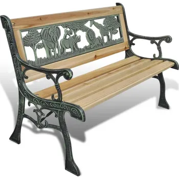 Zahradní lavice Dětská zahradní lavice 84 cm dřevěná - 8718475870593