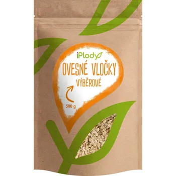 Obilovina iPlody Ovesné vločky výběrové 500 g