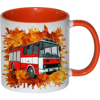 Moon River LIAZ 101.860 CAS 25 Karosa HASIČI hrneček s hasičským autem obsah 330 ml