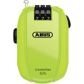 Zámek na kolo Zámek Abus Combiflex StopOver 65 neon