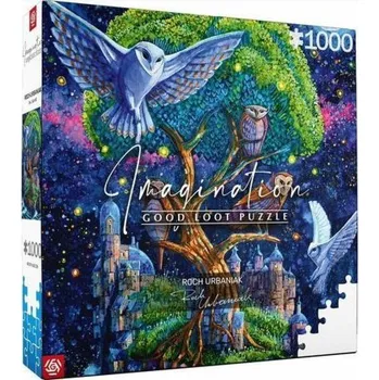 Puzzle Good Loot Imagination Puzzle: Roch Urbaniak Soví ostrov (1000 prvků)