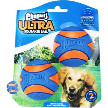 Chuckit Ultra Squeaker Ball M 6cm/2ks