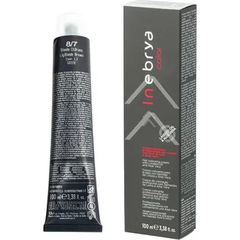 Barva na vlasy Inebrya Color CHOCOLATE Hair Colouring Cream ( čokoládové ) - Profesionální barva na vlasy 100 ml - 5/9 Extra Chocolate