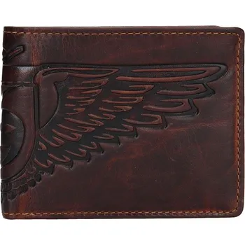 Peněženka Lagen 6537 BROWN pánská kožená peněženka
