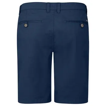 Pánské kraťasy Bugatti Šortky z materiálu 4379-76441C Modrá Regular Fit 52