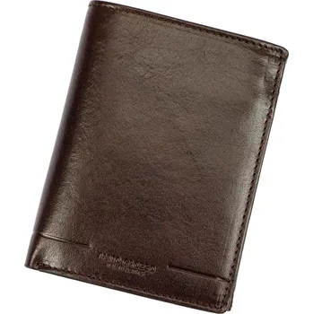 Peněženka Pánská kožená peněženka Mato Grosso 0701/17-25 RFID hnědá