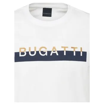 Bugatti T-Shirt 8350-75043C Bílá Regular Fit XL