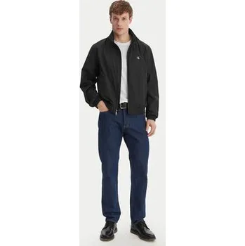 Pánská móda Calvin Klein Jeans Bunda pro přechodné období Harrington LV04RF520G Černá Regular Fit M