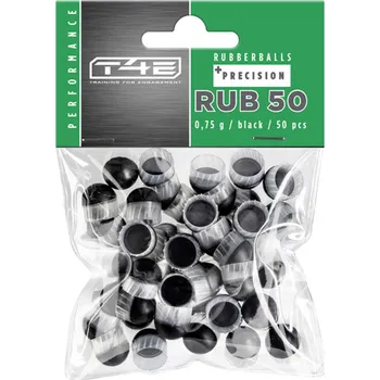 Vzduchovka Kuličky T4E Rubber Ball Precision RBP .50 polymer 50ks