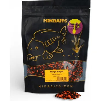 Mikbaits SMOKE Mango Butyric 2-3mm micro pelety 350g
