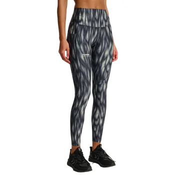 Dámské kalhoty Legíny Hummel Hiit Aop Intensity Hw Tight Women 230134-6092 Velikost M