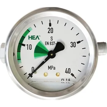 Stříkací pistole Manometr HEA 0-35MPa (WAGNER 2383995 1x vniřní, 1x vnější závit)