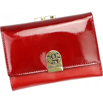 Peněženka Luxusní dámská kožená peněženka Gregorio Ennio, červená