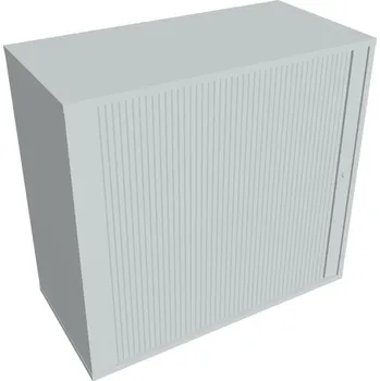 Policová skříň Skříň polic rolet levá DZ 2 80 03 L - ŠEDÁ , ŠEDÁ