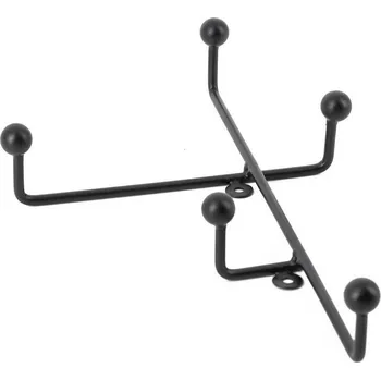Homebound by Kolony - Věšák na šaty - 5,5x27x18cm - černý 79745 Nové