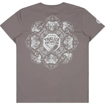 Pánská móda Yakuza Premium Pánské tričko YPS 4000 – světle růžová - YPS4000_LROSE Velikosti: XL