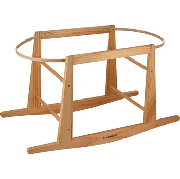 Dětsný nábytek Houpací stojan na Mojžíšův koš pro miminko