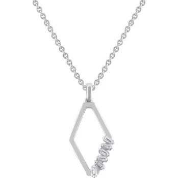 Přívěsek Zlatý přívěsek s diamantem Flora