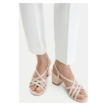 Dámské sandále Sandály JENNY CEO-HY1131-4 Béžová 36