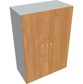 Policová skříň Skříň dveřová D 3 80 01 - OLŠE , ŠEDÁ