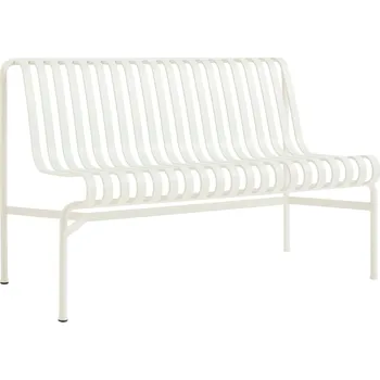 Zahradní lavice Hay, Zahradní lavice Palissade s opěradlem, béžová - Formadore