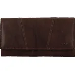 Lagen dámská kožená peněženka PWL-388 DK-BROWN