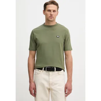 Pánské tričko Tričko Karl Lagerfeld 562235.755052 zelená 91X, vel. S