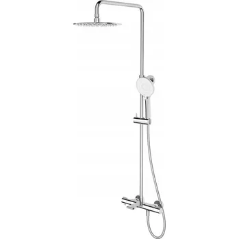 Sprchový set Nástěnný termostatický Sprchový set Cersanit Virgo, chrom S951-862