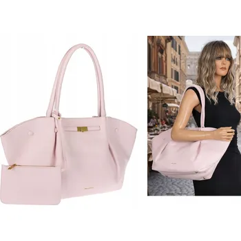 Kabelka Regina Schrecker kabelka eko kůže růžová