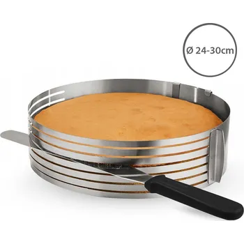 Royal Kitchen RK-093523 Forma na krájení korpusu, nastavitelná, průměr 24-30cm