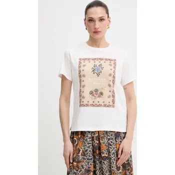 Pánské tričko Bavlněné tričko Weekend Max Mara PANTERA 2615971032600 bílá 00B, vel. L