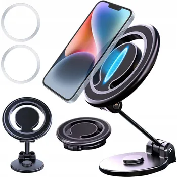 MAGNETICKÝ DRŽÁK TELEFONU DO AUTA NA SKLO, PALUBNÍ DESKU