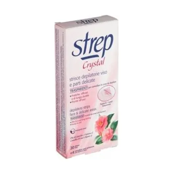 Strep voskové pásky 20ks crystal