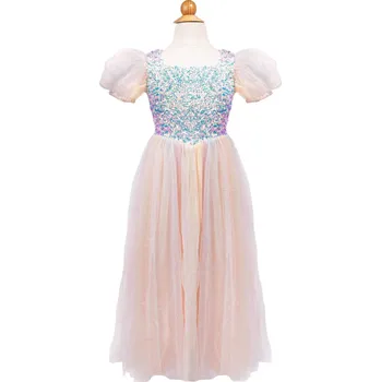 Party dekorace Great pretenders Rainbow Sherbert Sparkle Dress, SIZE US 5-6
