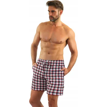 Pánské oblečení Pánské pyžamové kraťasy Milo 2 kostkované Vzor 10 bavlněné L