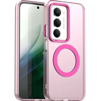 Pouzdro na mobilní telefon Techsuit CandyCase MagSafe pro Xiaomi Redmi 15 4G / 5G růžový