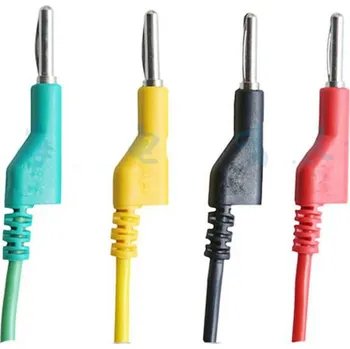 Elektronická stavebnice LaskaKit_cz Měřící propojovací vodič banánek-banánek, 0,5m, 20A