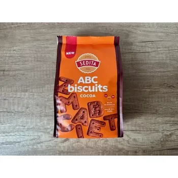 Potravina Sedita ABC sušenky kakaové 170g