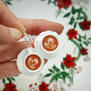 Náušnice Náušnice kafíčka